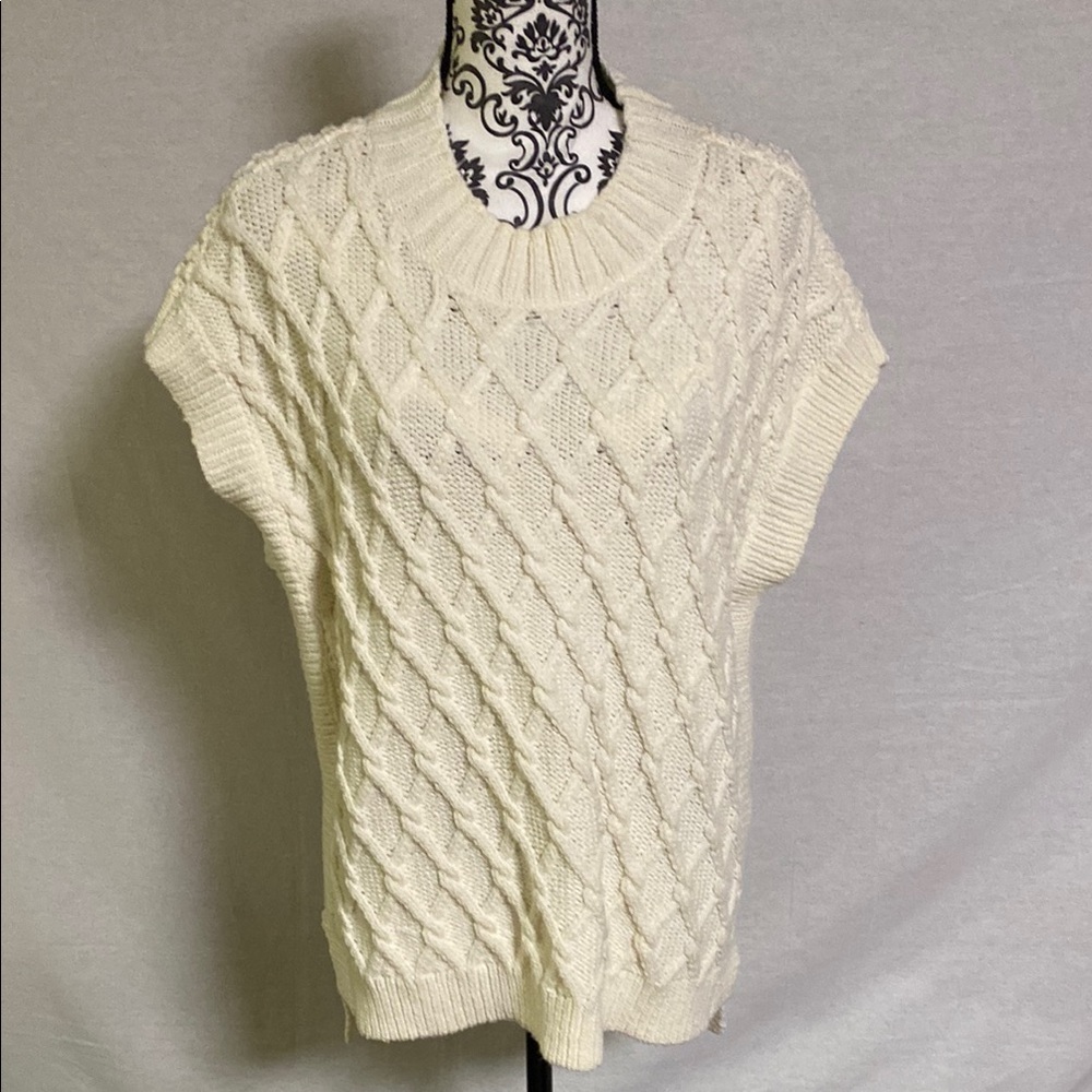 Dear John Brianna Wide Neck Pullover Sweater Vest Good Condition